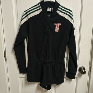 Adidas shorts jumpsuit
